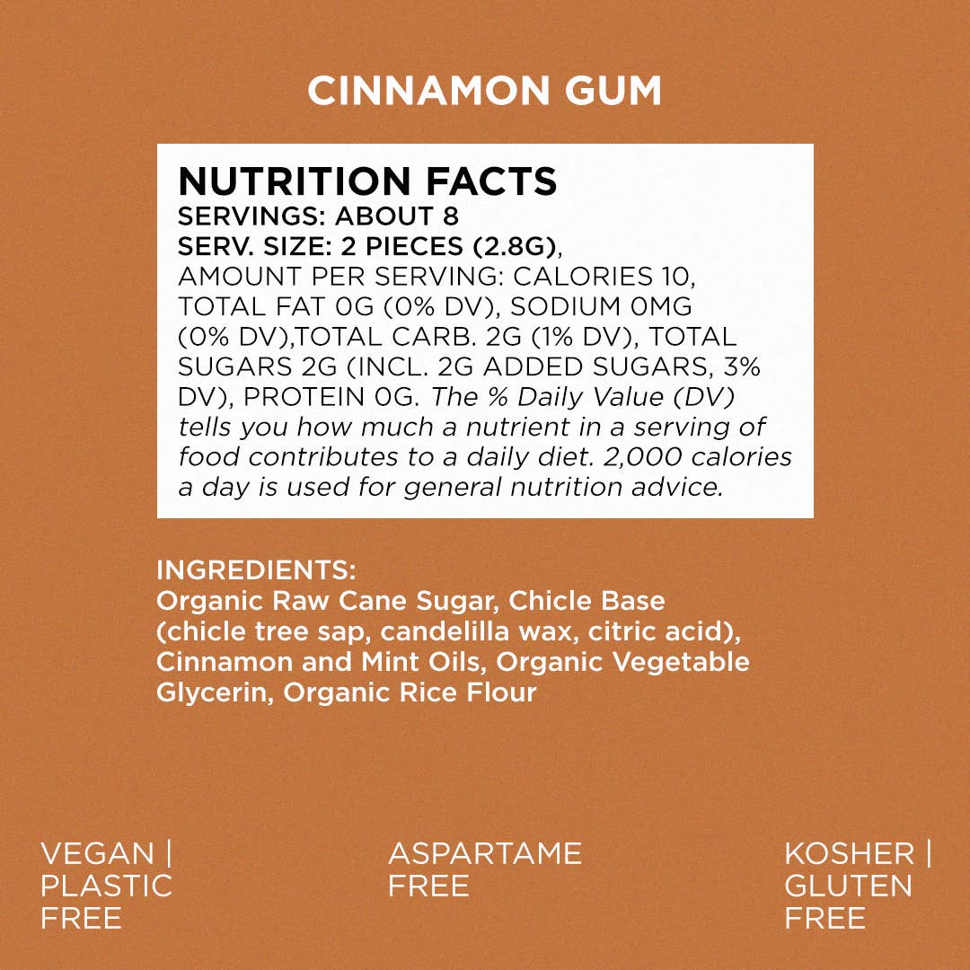 Simply Gum - Sugar Free - Cinnamon