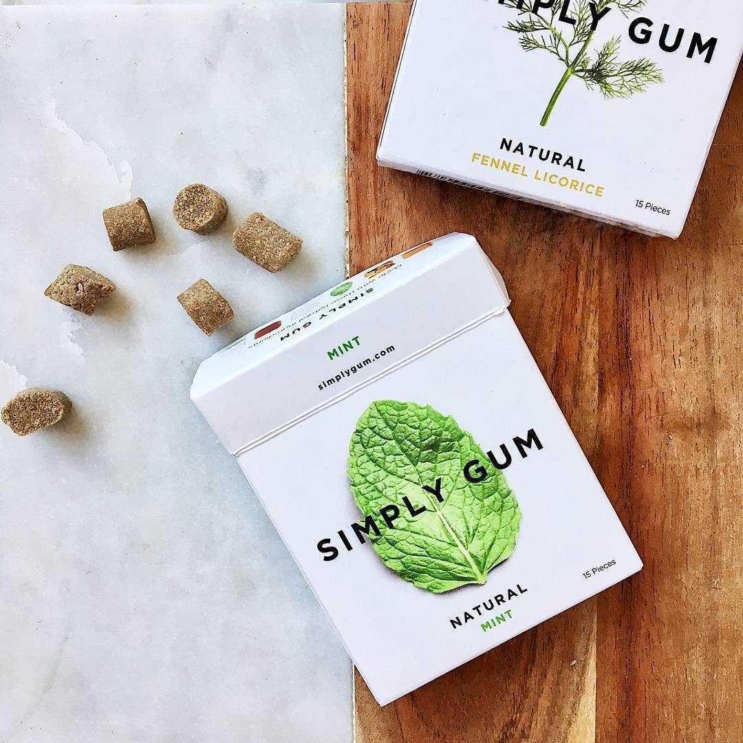 Simply Gum - Sugar Free - Peppermint