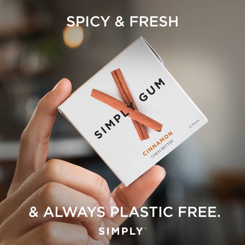 Simply Gum - Sugar Free - Cinnamon