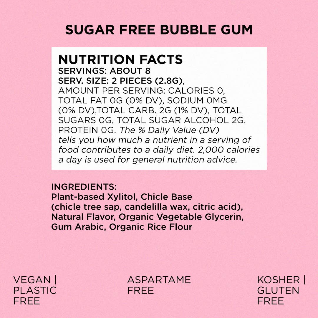 Simply Gum - Sugar Free Bubble Gum