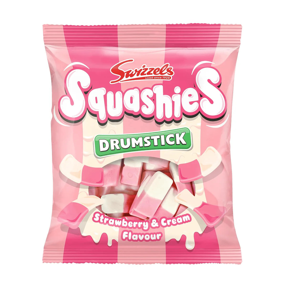 Swizzles Strawberry & Cream Squashies - UK