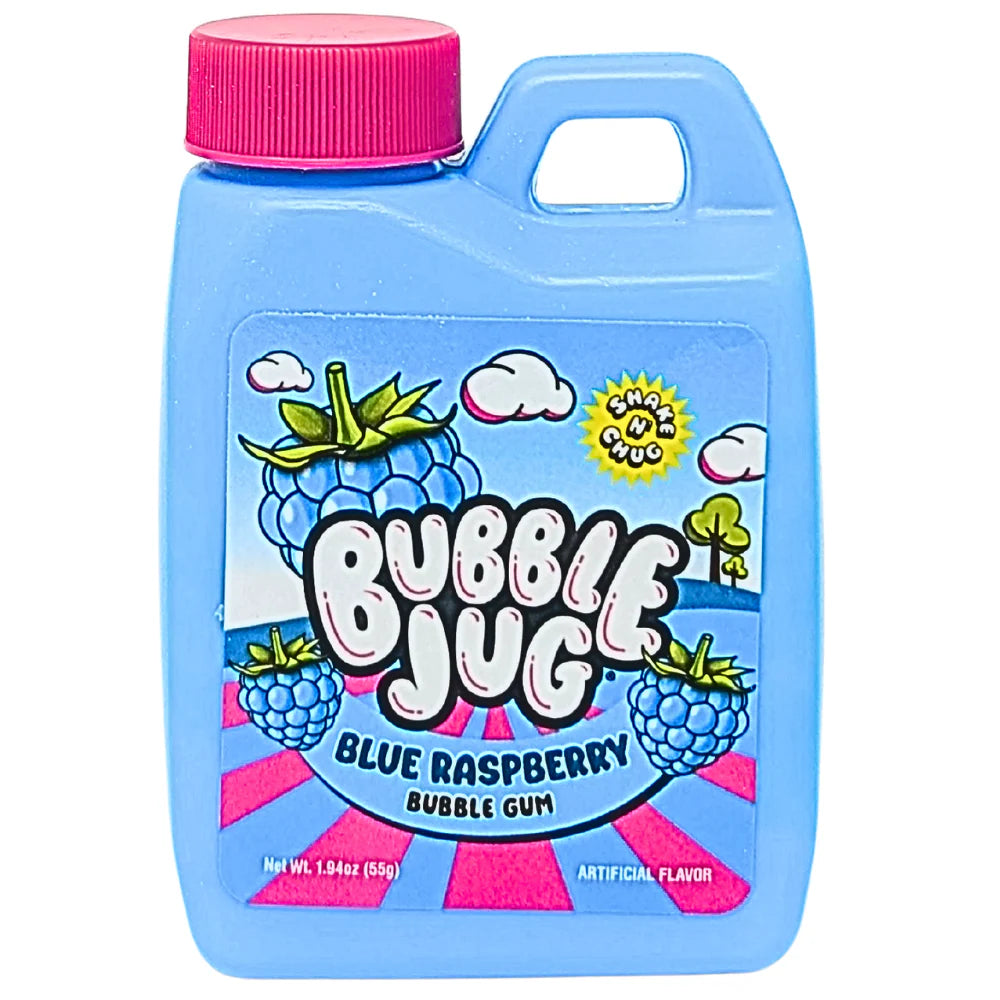 Bubble Jug Blue Raspberry Bubble Gum