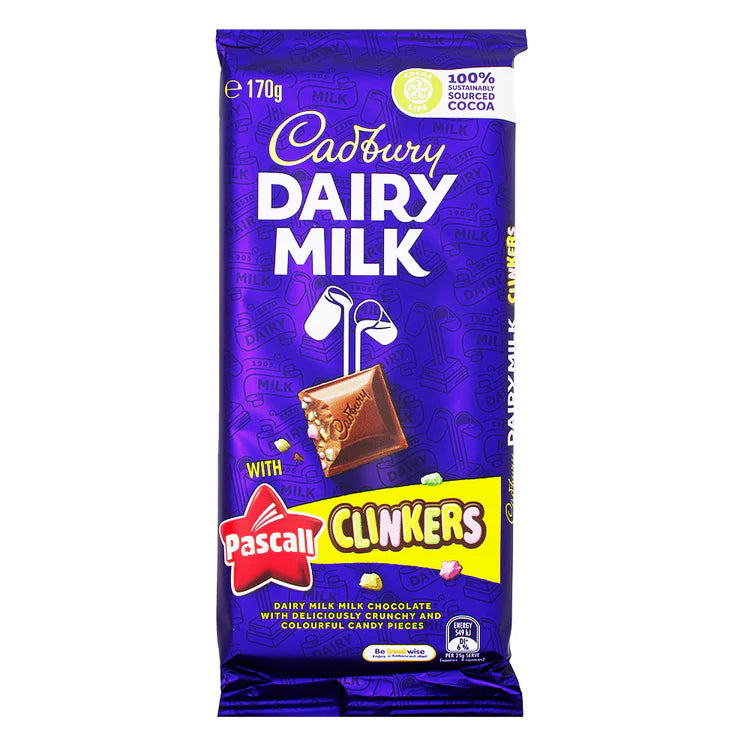 Cadbury Dairy Milk Clinkers - Aus