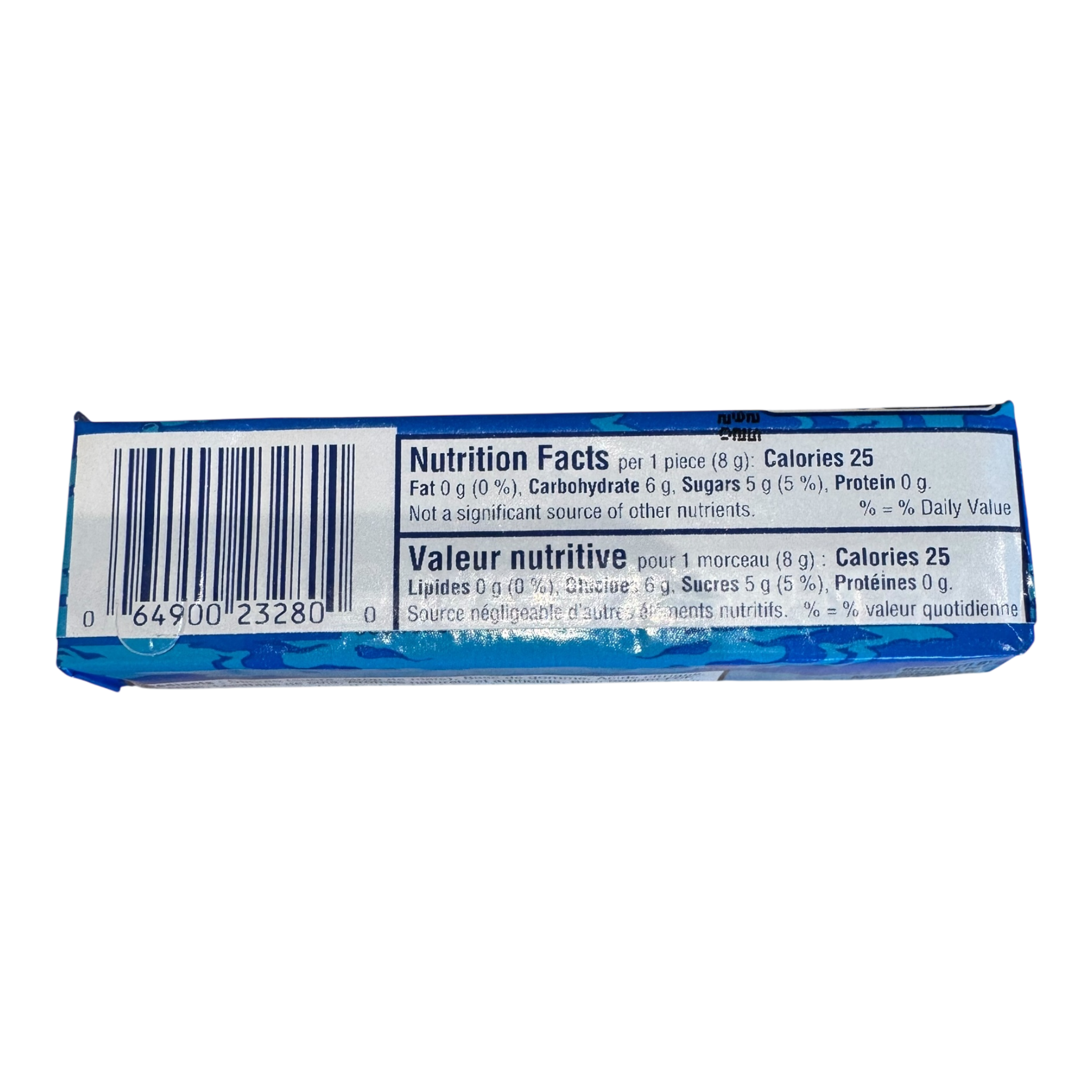Wrigley's Hubba Bubba Sour Blue Raspberry Bubble Gum