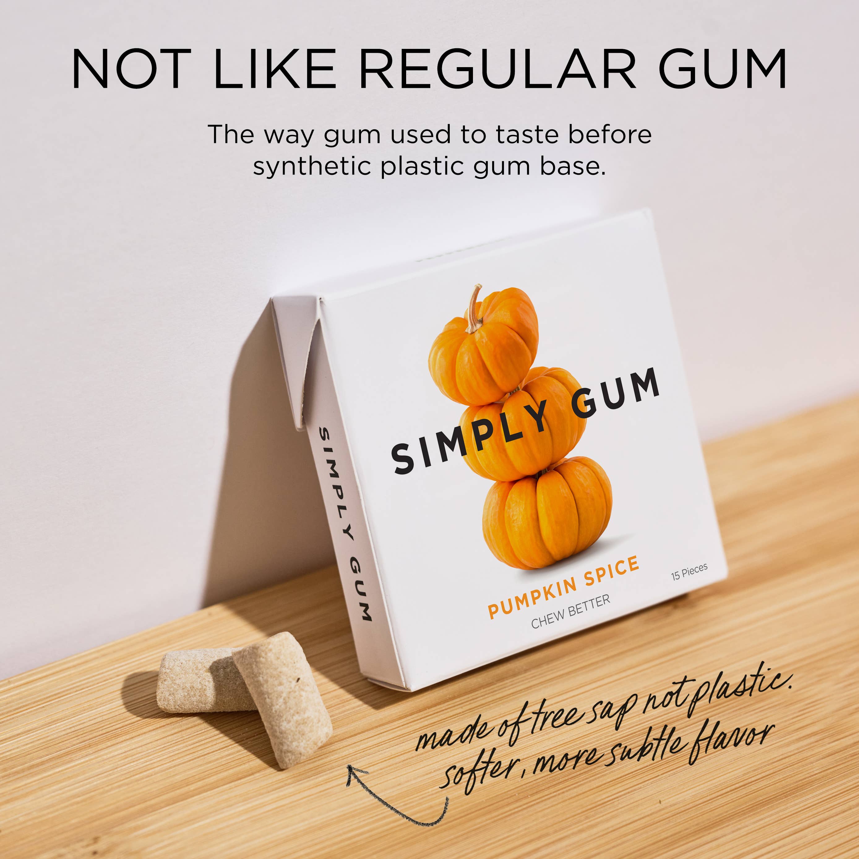 Simply Gum - Sugar Free - Pumpkin Spice