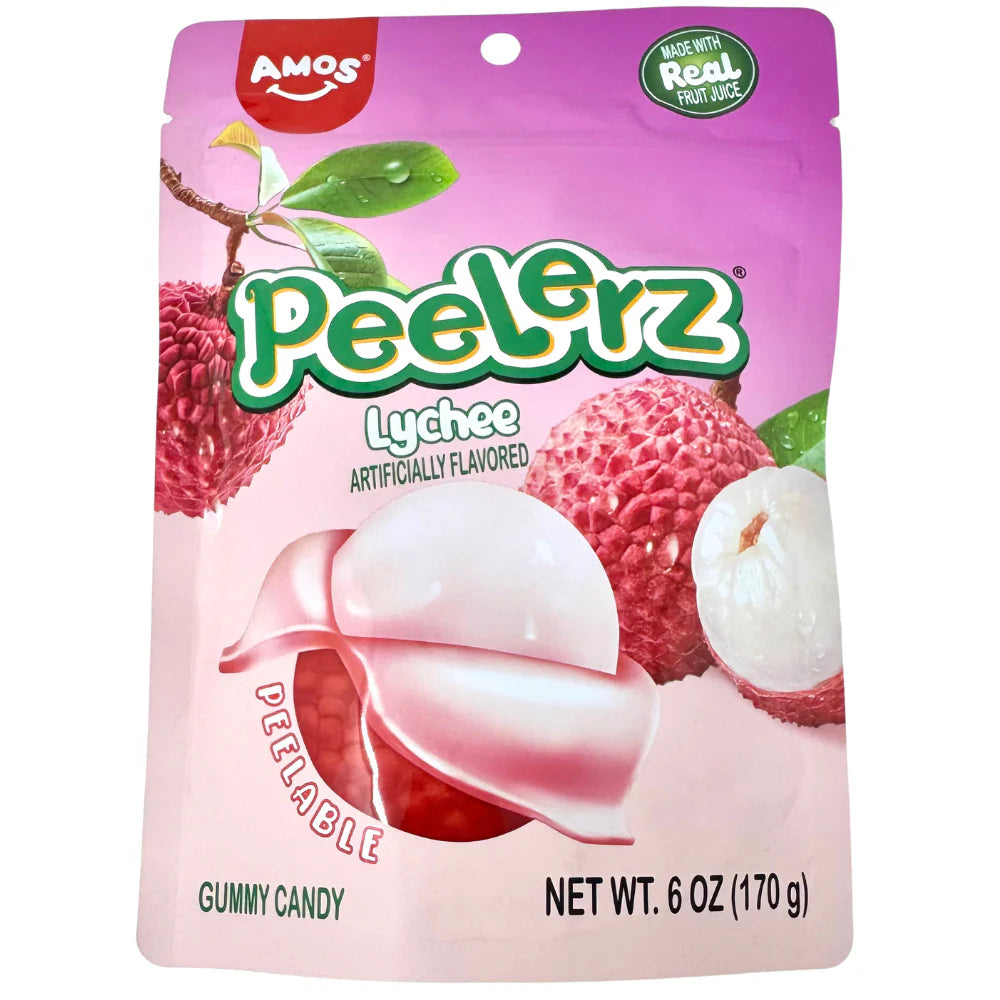 Amos Peelerz Gummy - Lychee
