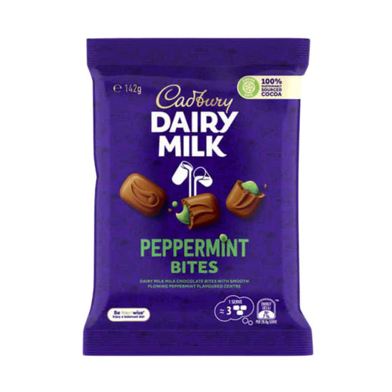 Cadbury Chocolate Peppermint Bites - Australia