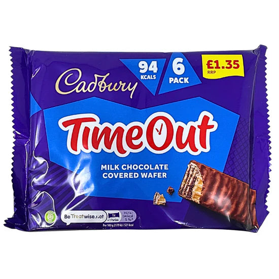 Cadbury Timeout 6 Pack - UK