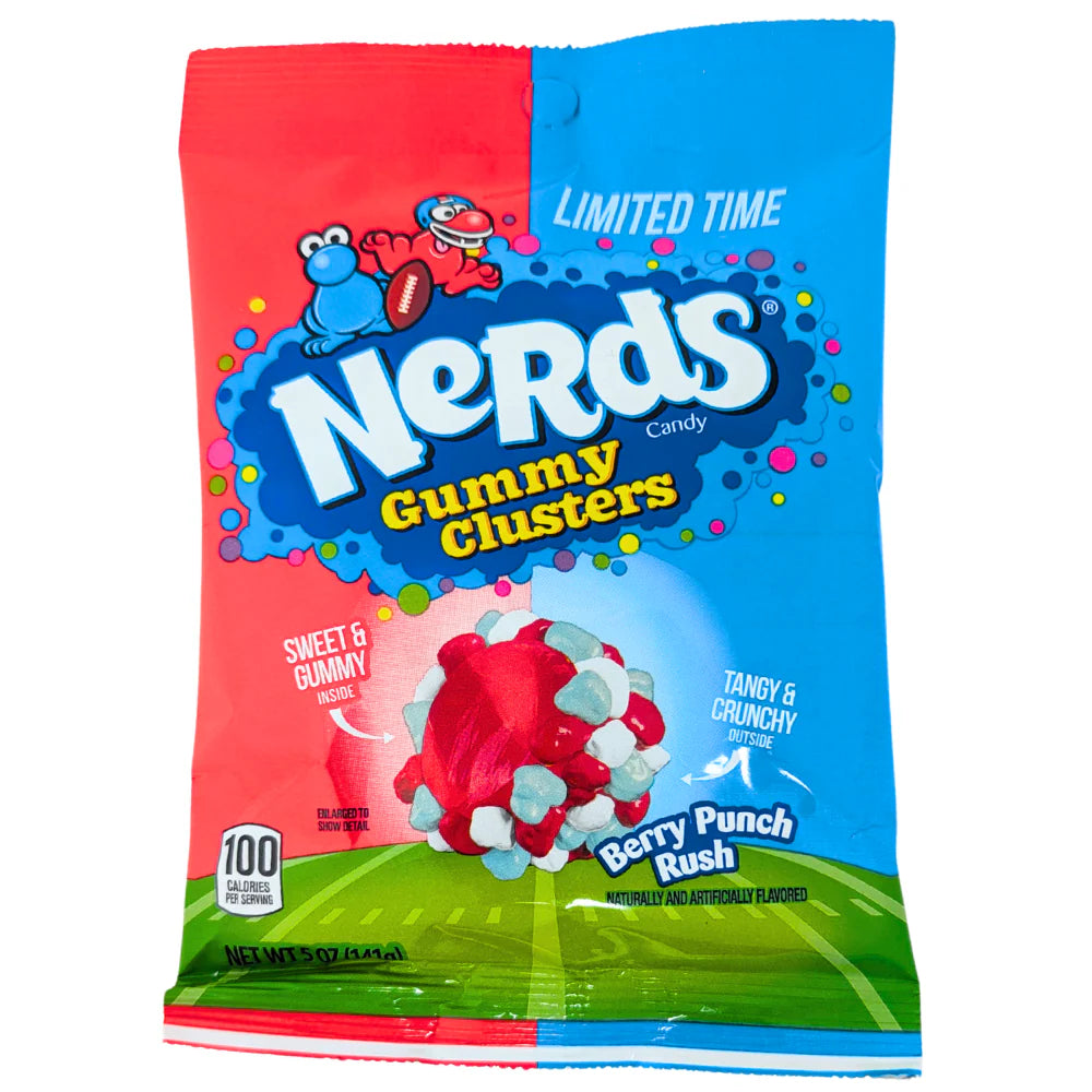 Nerds Gummy Clusters Berry Punch Rush 5oz