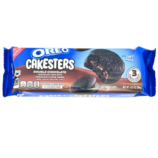 Oreo Cakesters Double Chocolate Cookies