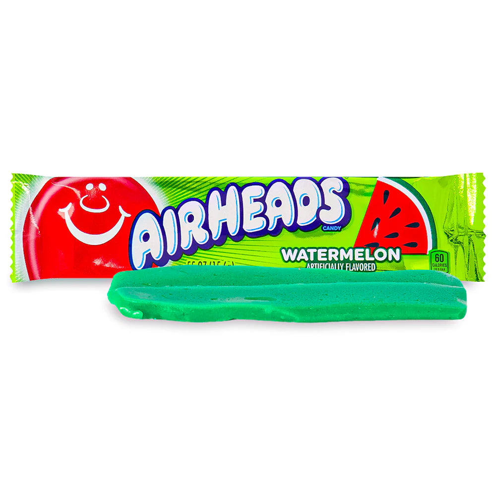 Airheads Taffy Candy Bars - Watermelon