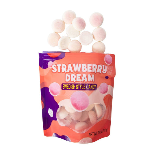 Amos Strawberry DREAM Swedish Style Gummy Candy