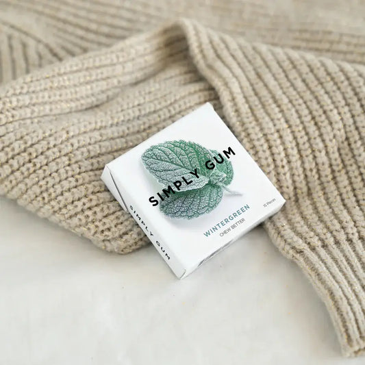 Simply Gum - Wintergreen - Natural Chewing Gum