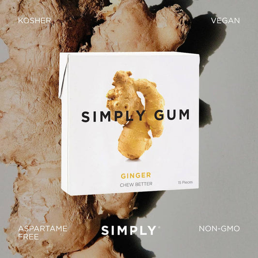 Simply Gum - Ginger - Natural Chewing Gum