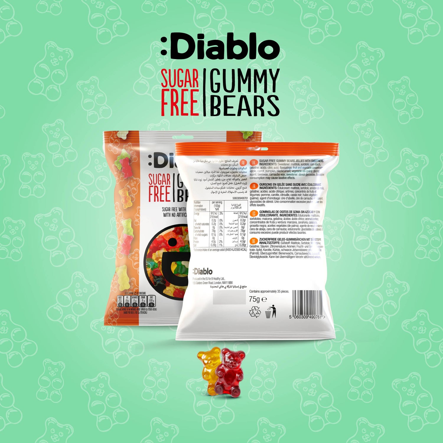 :Diablo Gummy Bears Sweets