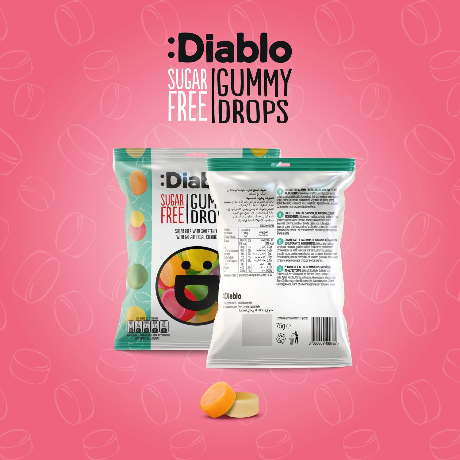 :Diablo Gummy Drops Sweets