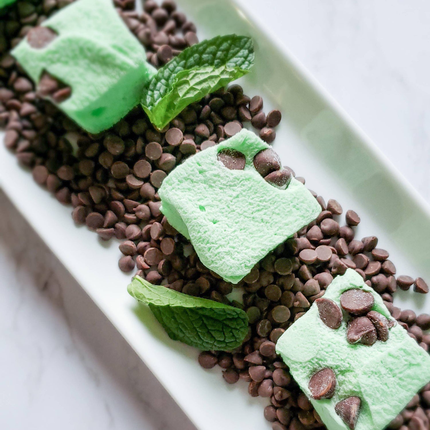 Lolly's Baking Mint Chip Marshmallows