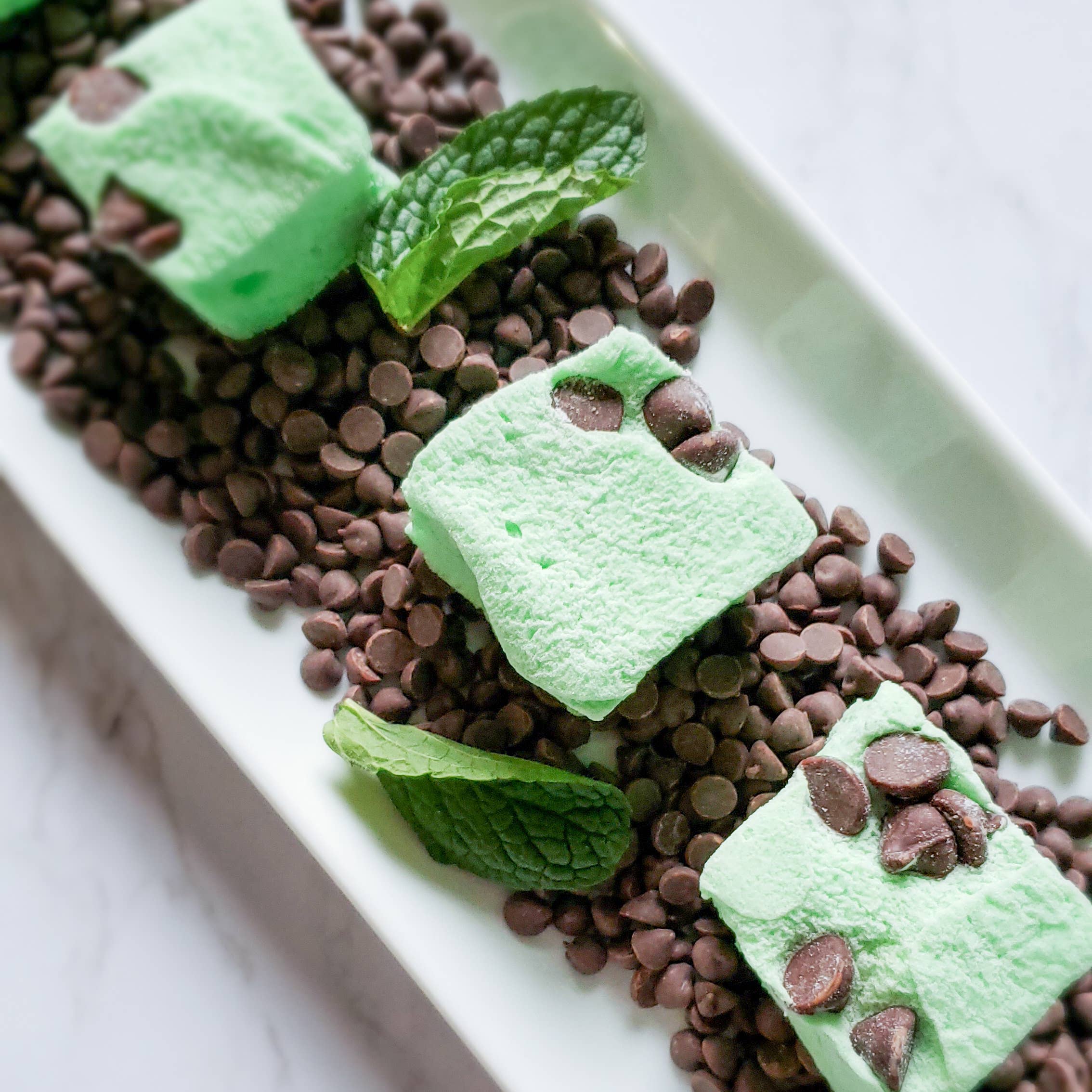 Mint Chip Marshmallows