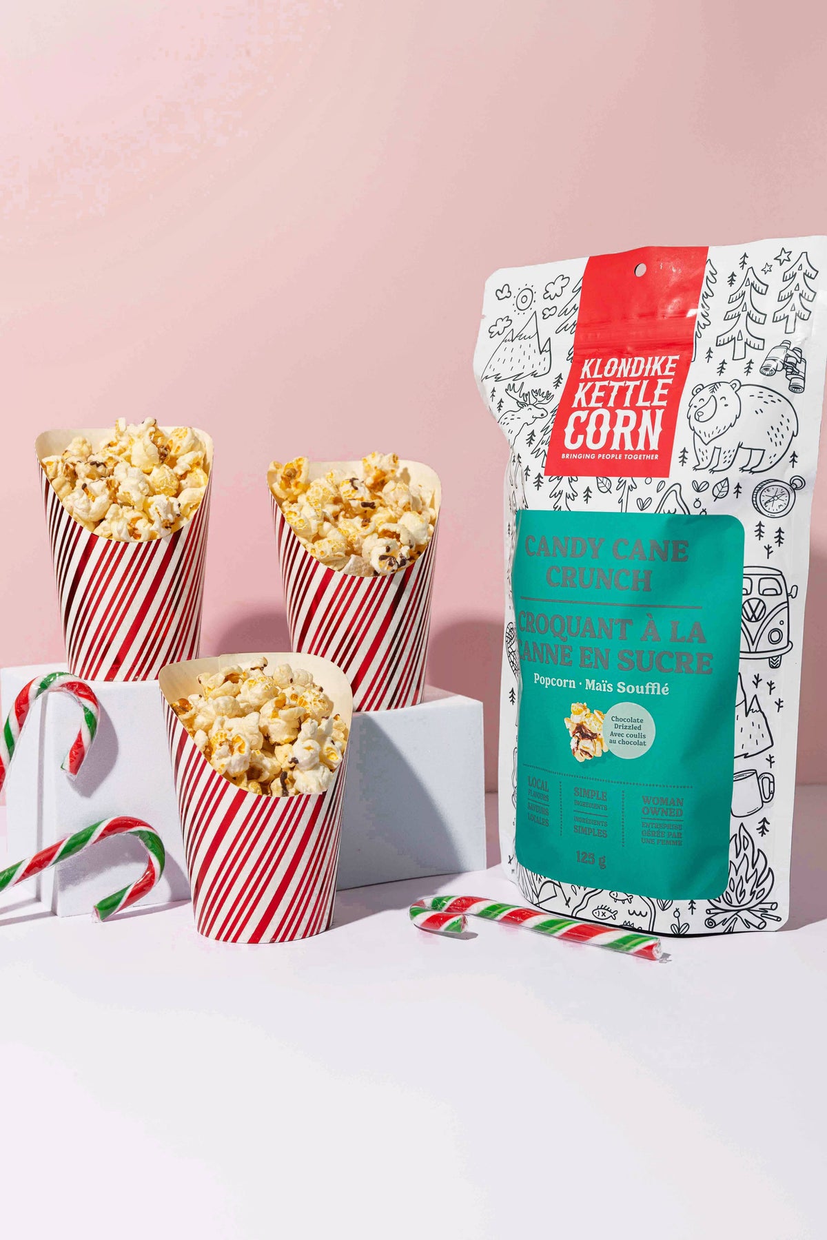 Klondike Kettle Corn - Candy Cane Crunch