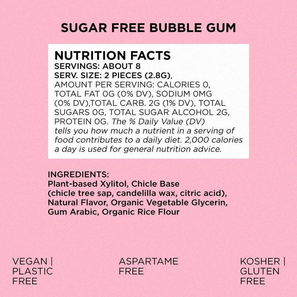 Simply Gum - Sugar Free Bubble Gum