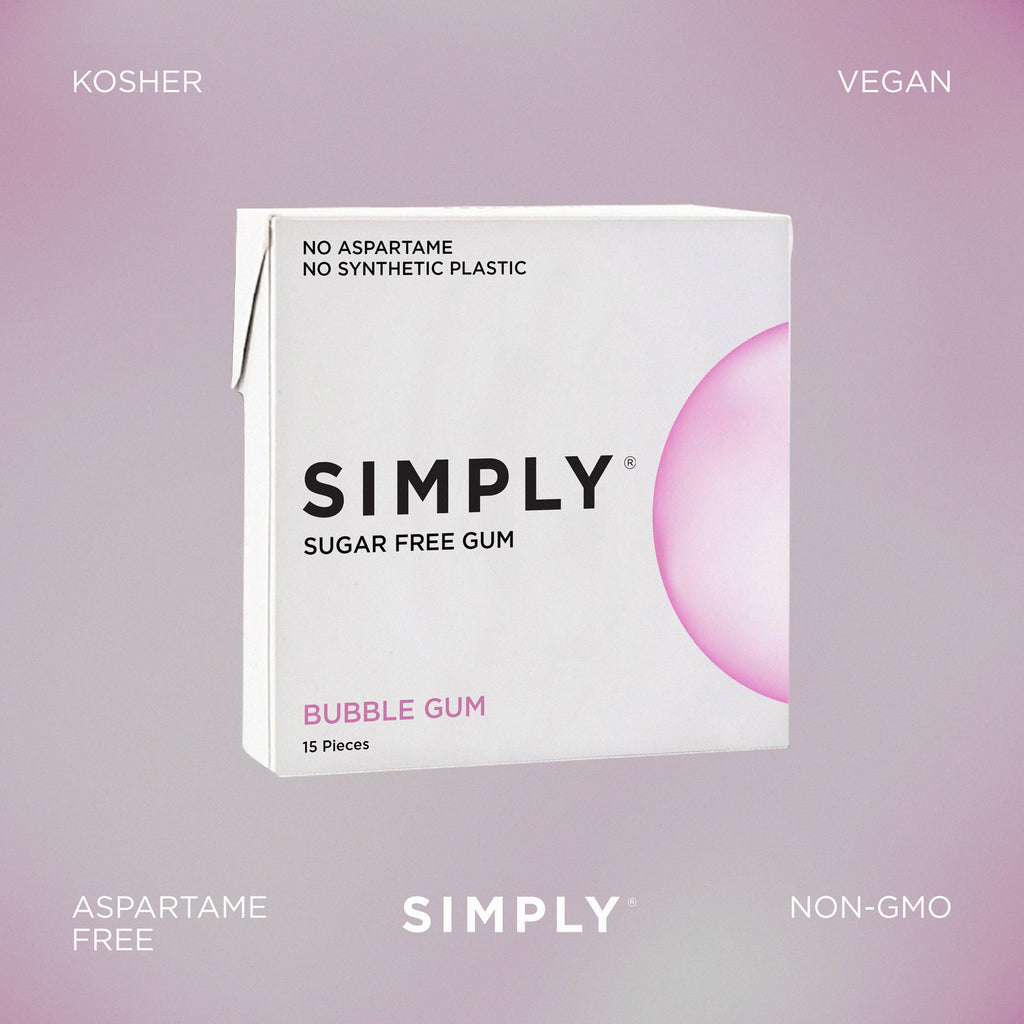 Simply Gum - Sugar Free Bubble Gum