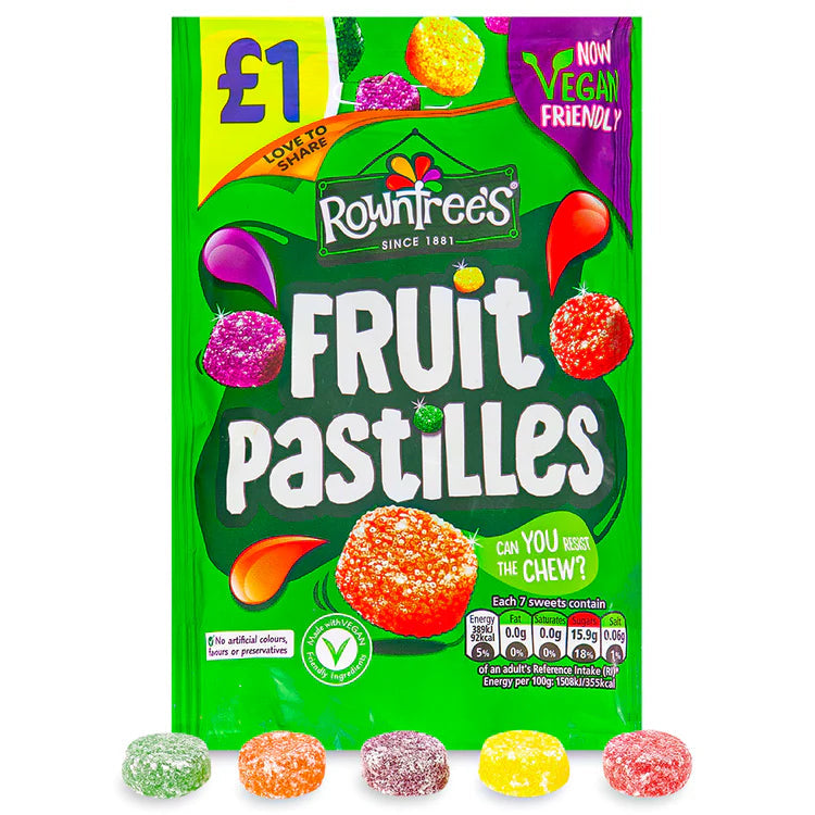 Rowntrees Fruit Pastilles - UK
