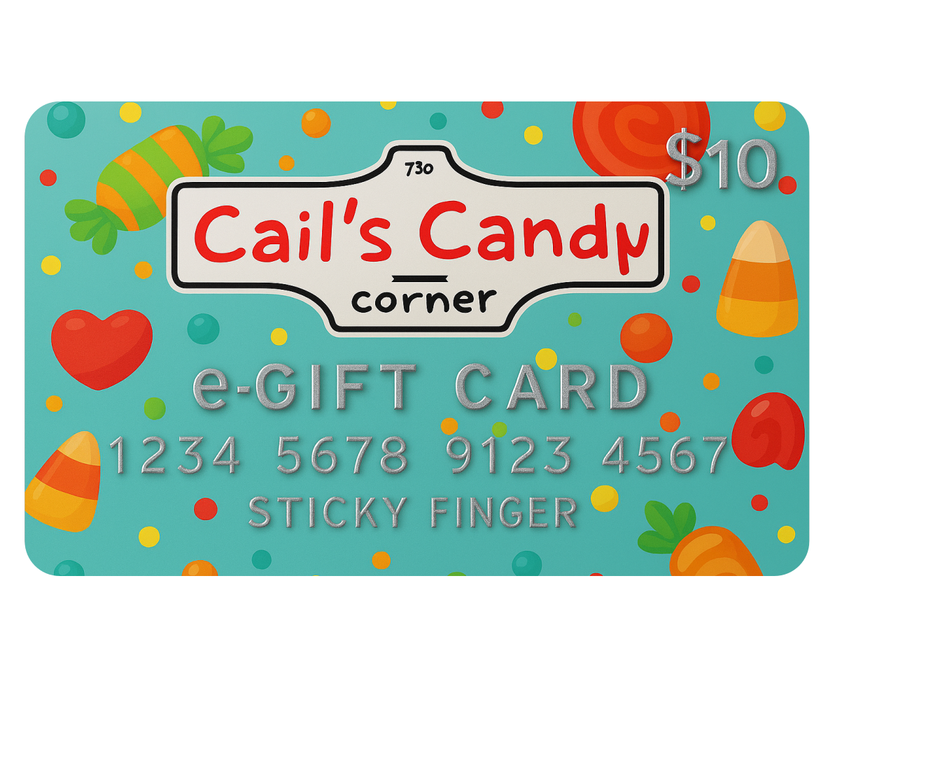 Cail’s Candy Corner Gift Card 🍭