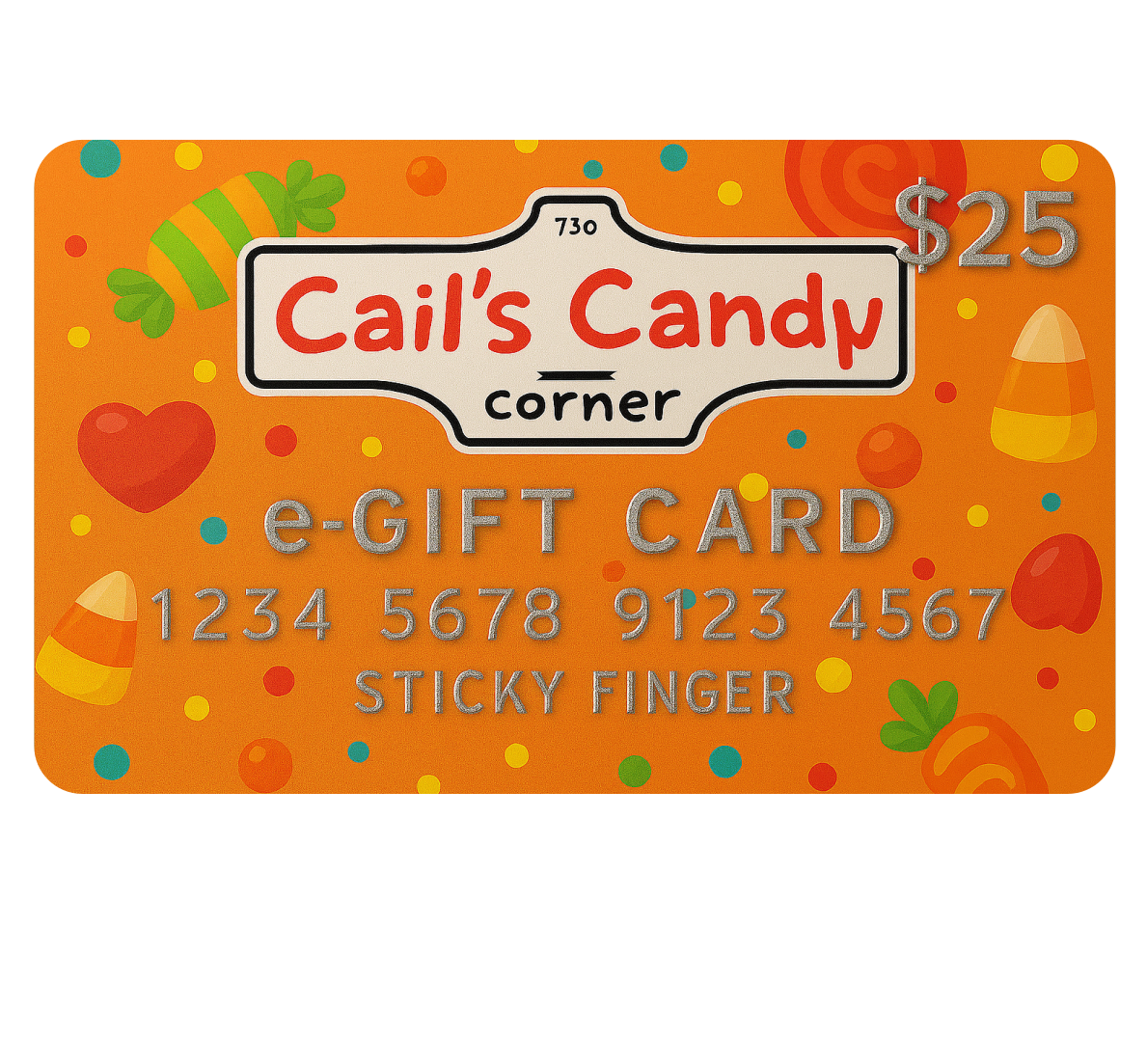 Cail’s Candy Corner Gift Card 🍭
