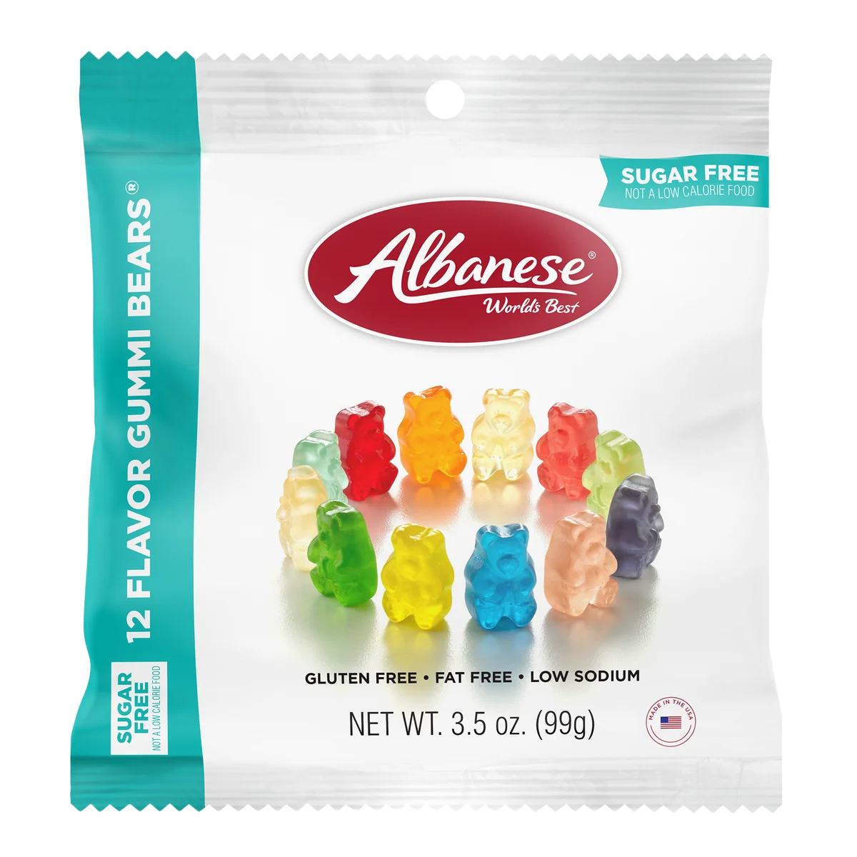 Albanese 12 Flavor Gummi Bears - Zero Sugar