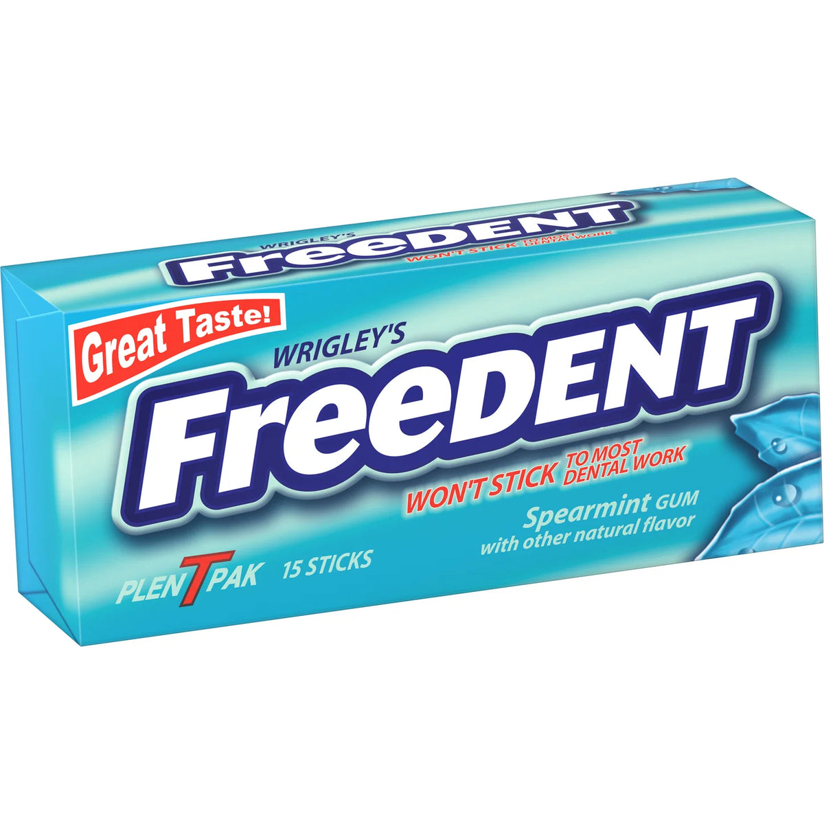 Wrigley's Freedent Plenty Spearmint