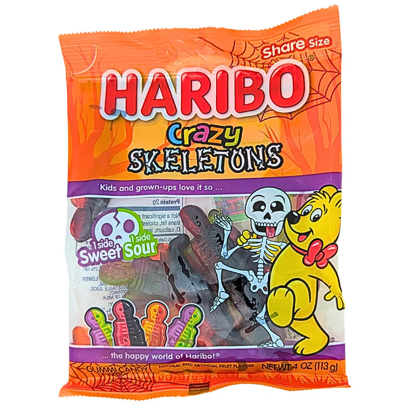 Haribo Crazy Skeletons Sweet Sour