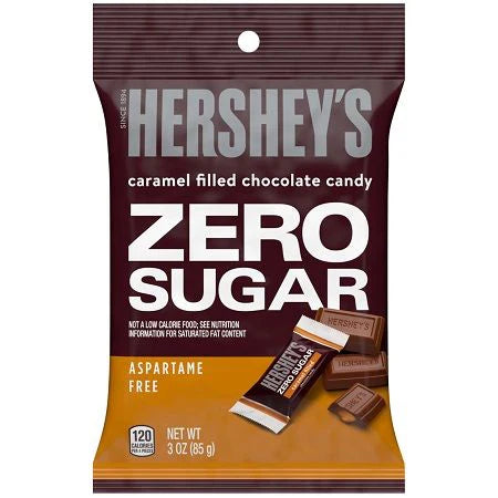 Hershey's Minis Milk Chocolate Caramel - Zero Sugar