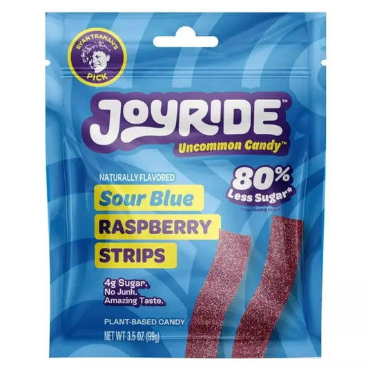 Joyride Sour Blue Raspberry Strips