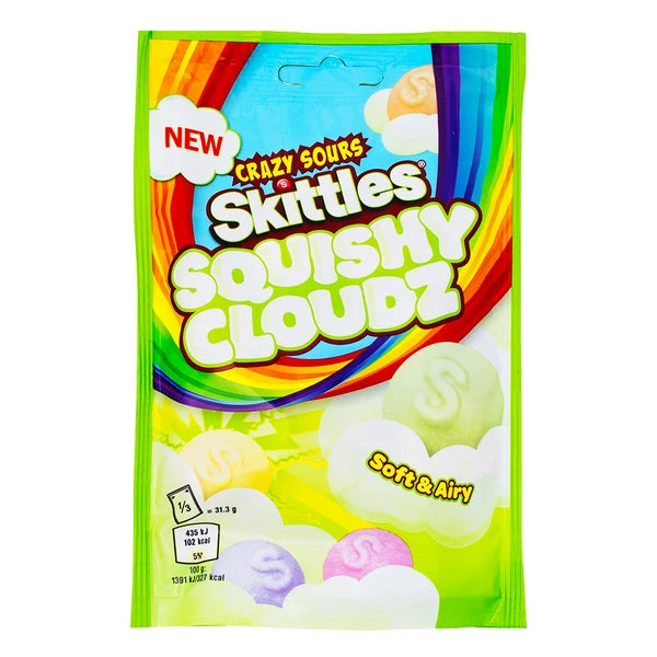 Skittles Fruit Squishy Cloudz Sours (UK)