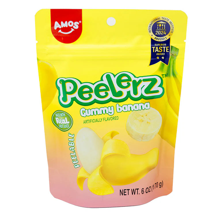 Amos Peelerz Gummy Banana