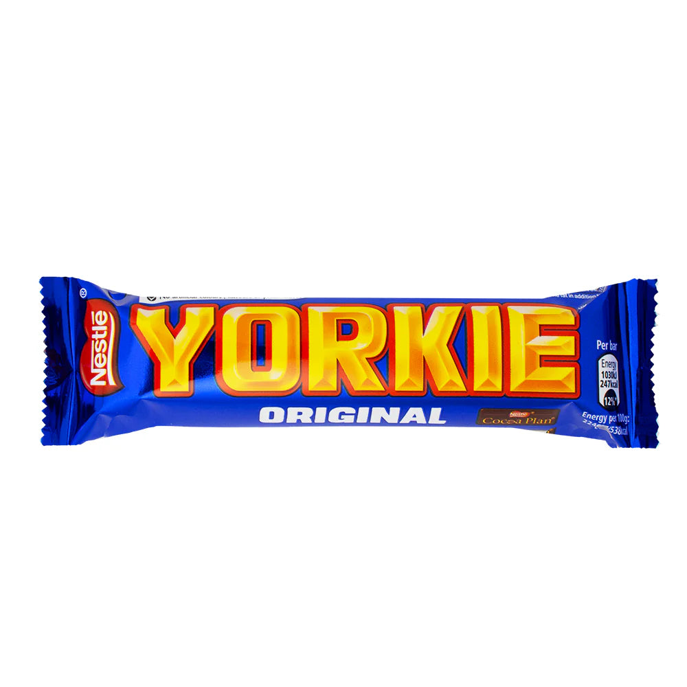 Nestle Yorkie Chocolate Bars - UK