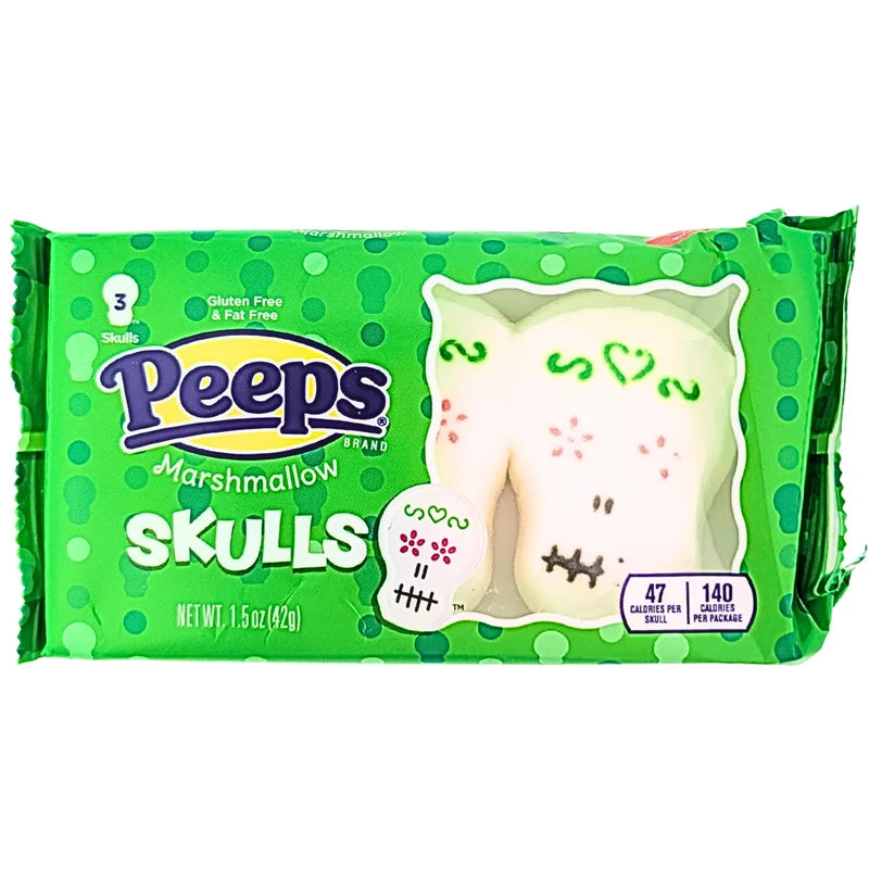 PEEPS Marshmallow Skulls