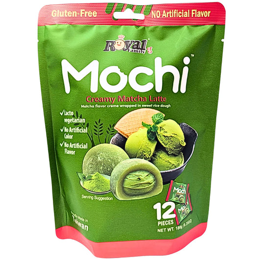 Royal Family Mochi Creamy Matcha Latte - Taiwan