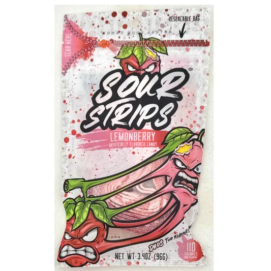 Sour Strips Lemonberry