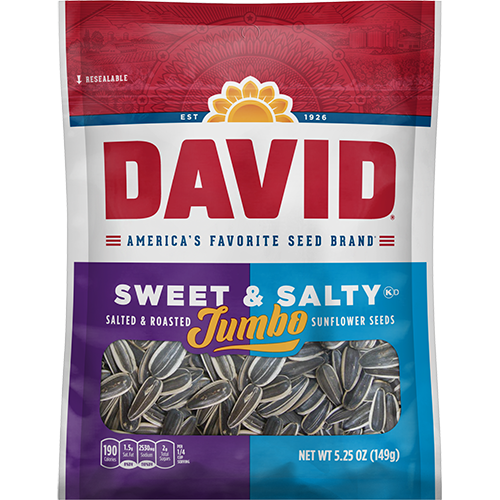 David Sweet & Salty Jumbo Sunflower Seeds