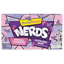 Nerds Grape Strawberry Theater Box