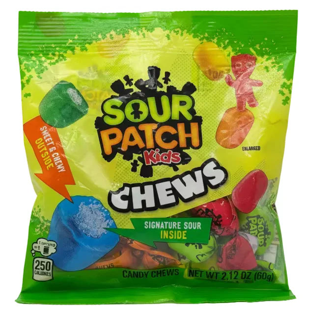 Sour Patch Kids Chews Assorted - 2oz