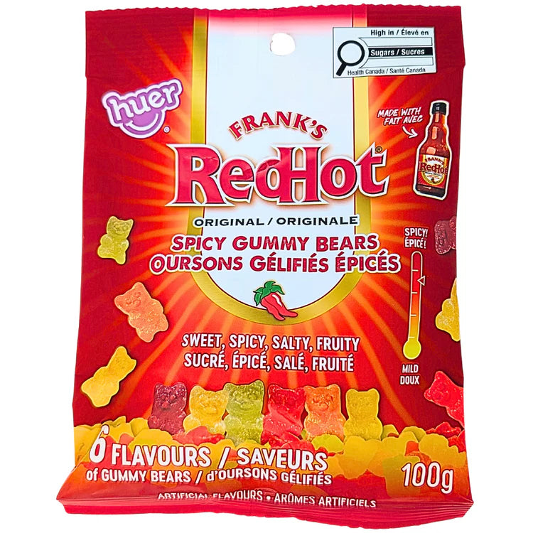 Frank's RedHot Spicy Gummy Bears