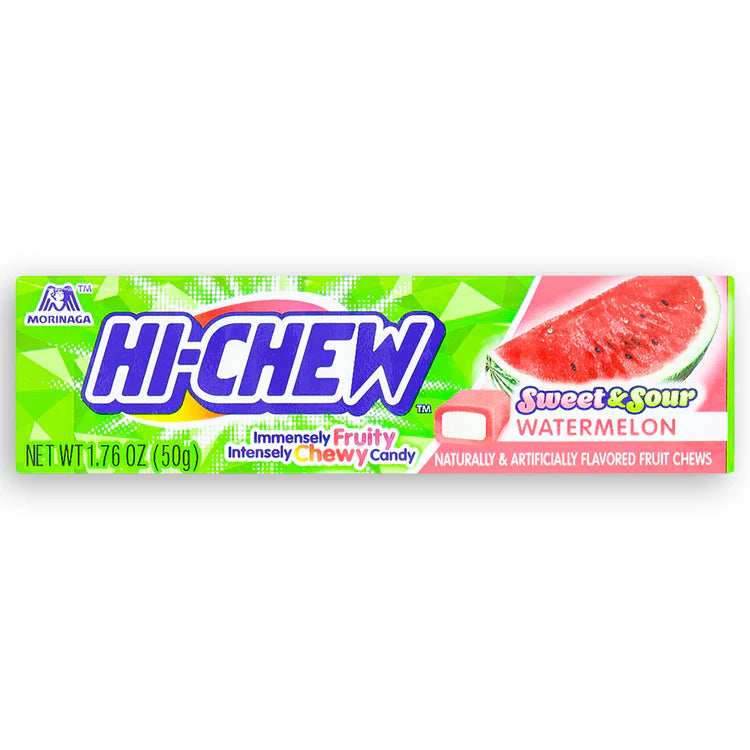 Hi-Chew Sweet & Sour Watermelon Fruit Chews