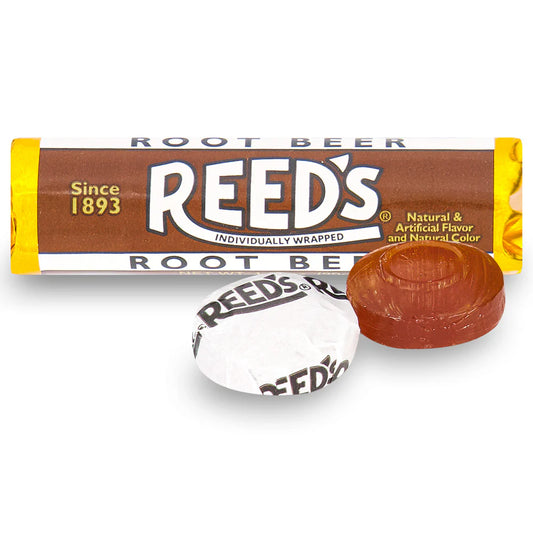 Reeds Root Beer Hard Candy Rolls
