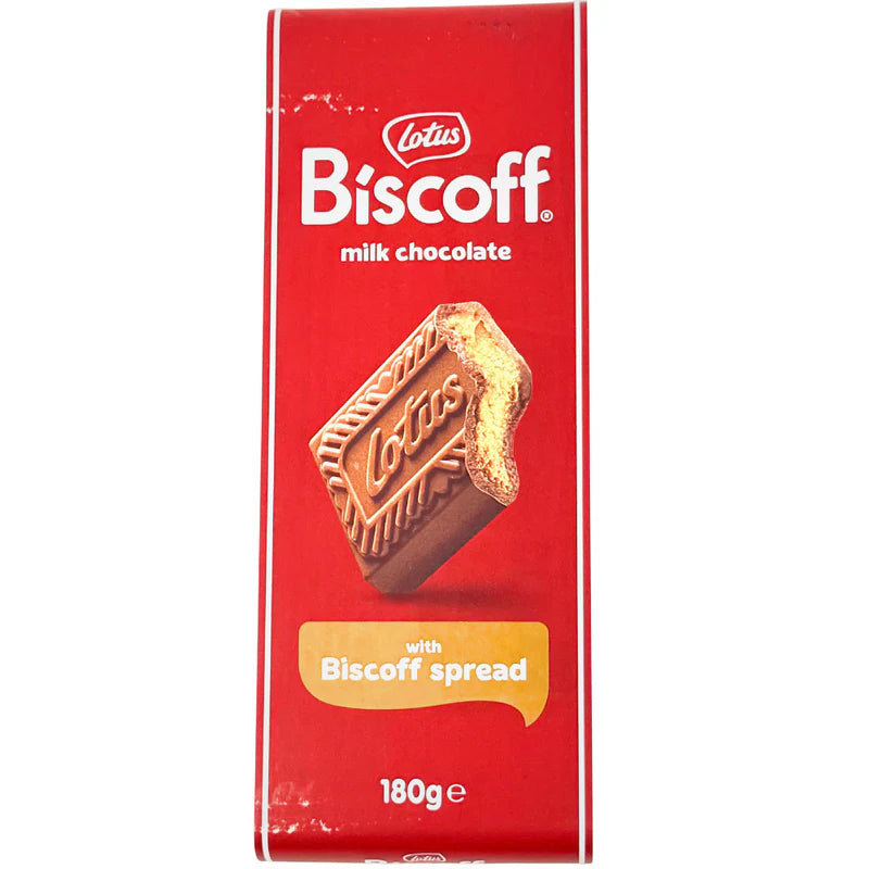 Lotus Biscoff Milk Chocolate with Biscoff Cream - UK
