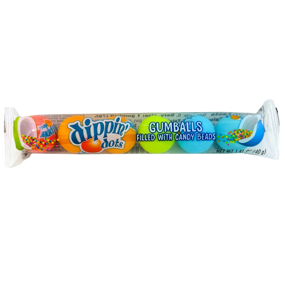 Dippin' Dots Filled Gumballs 6 Piece Tube