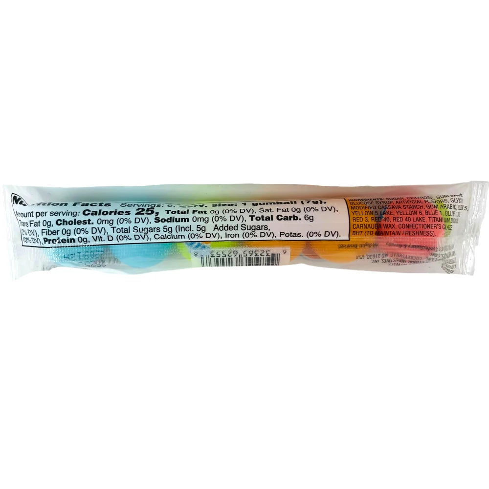 Dippin' Dots Filled Gumballs 6 Piece Tube