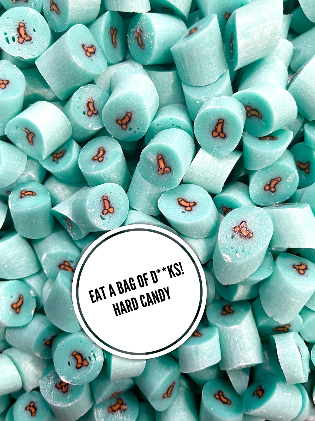 Volio’s Confections - Eat A Bag of D**Ks Hard Candy - 80g - Gag Gift