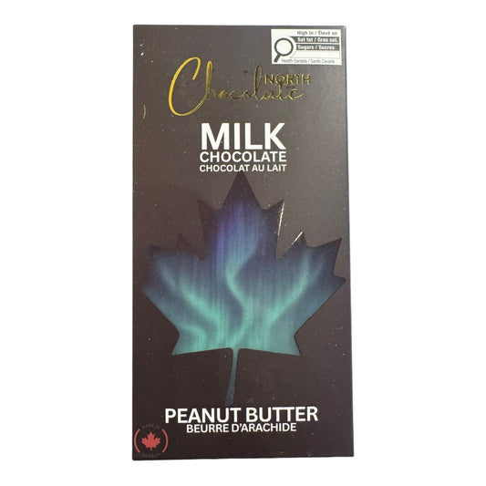 North Chocolate – Milk Chocolate Peanut Butter (Dubai Style Bar)